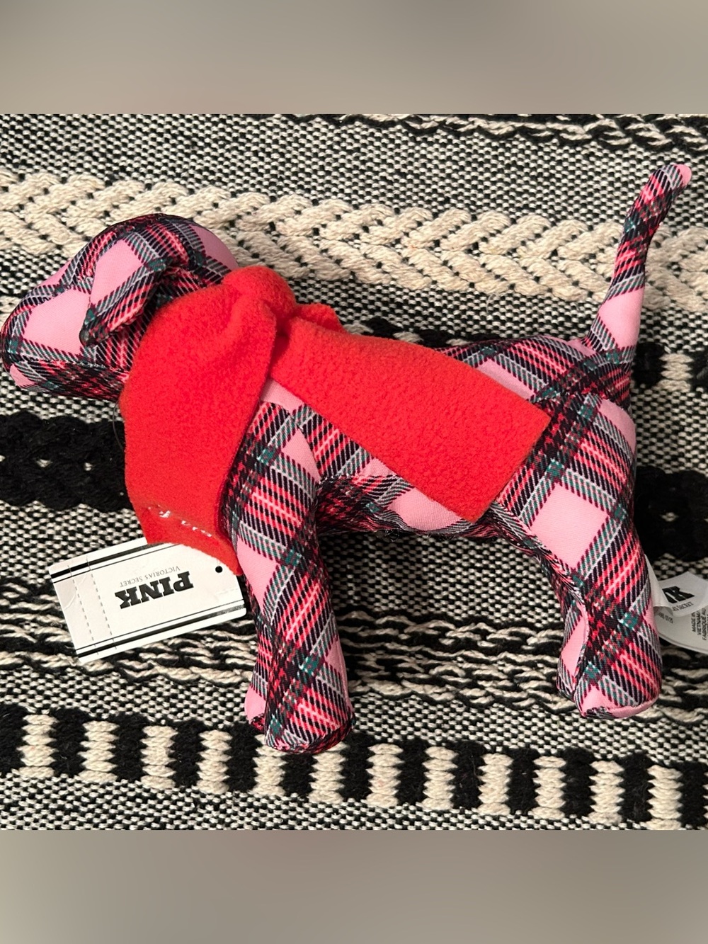 PINK Victoria's Secret limited edition collectible plush dogs - Picture 5 of 11